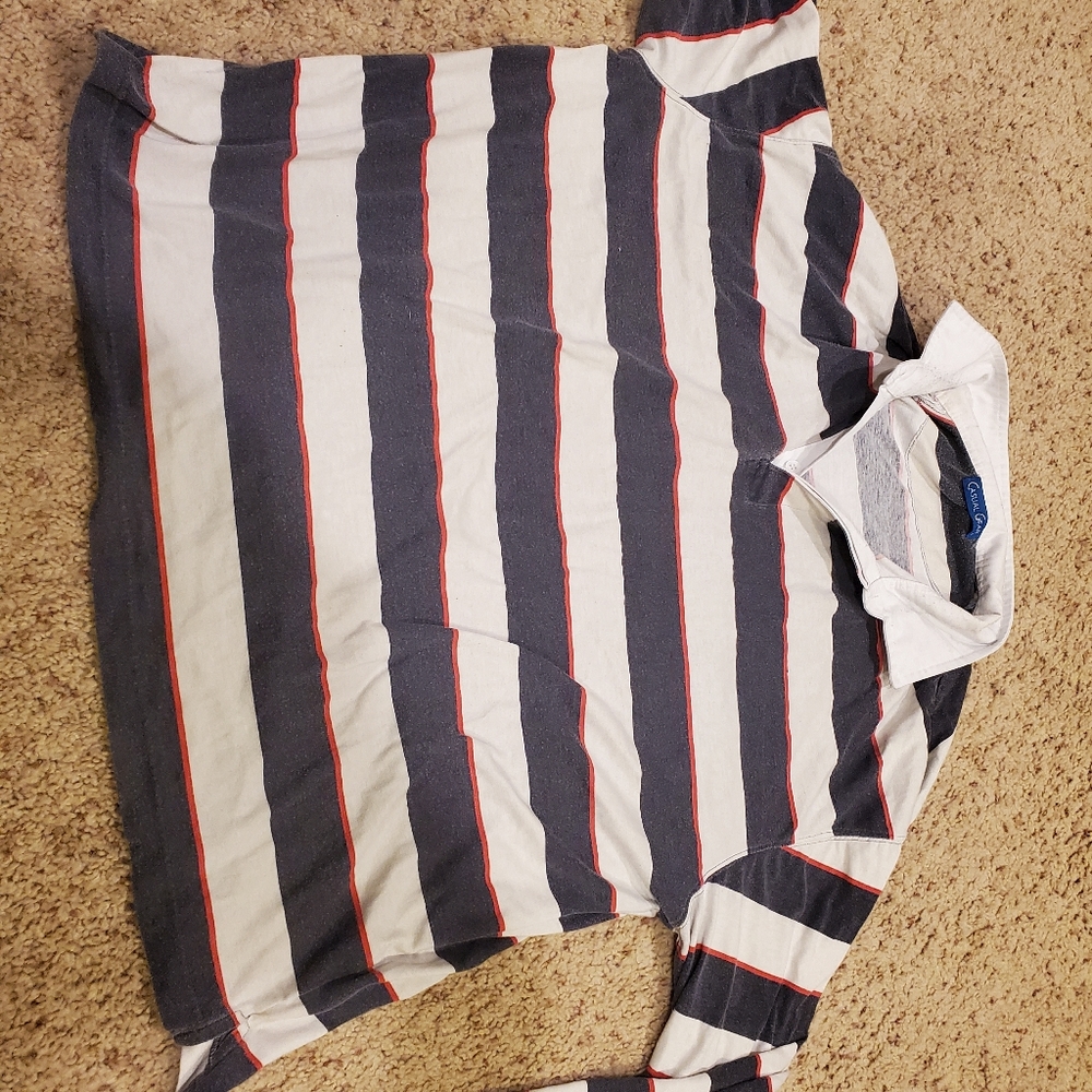 Men's medium long sleeve striped shirt